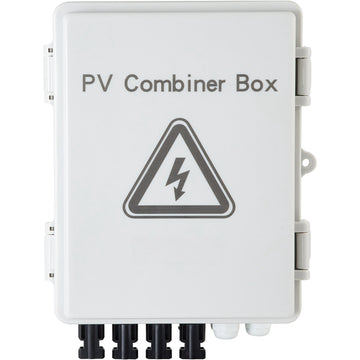 PV Combiner Box, 4-String, 15A Fuses, 63A Breaker
