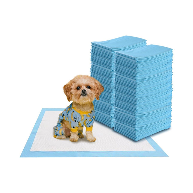 Pack of 100 dog training pads with leak-proof 5-layer design puppy pads 60 x 60 cm