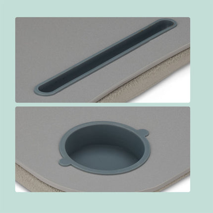 Pads for laptops in light gray