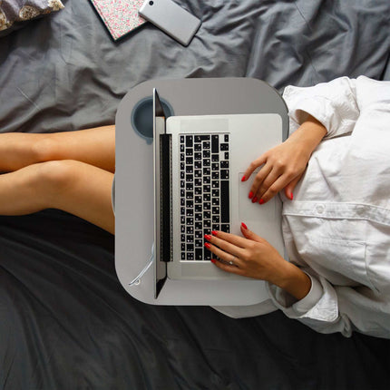 Pads for laptops in light gray