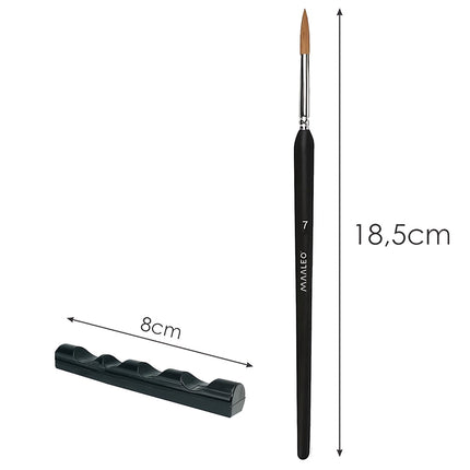 Paint Brushes Set with Stand – 11 Pieces