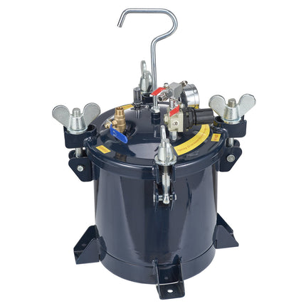 Paint Pressure Pot Tank, 10L 2.5 Gal, 70 PSI