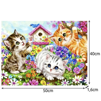 Painting by numbers 40x50cm - Maaleo cats 22781