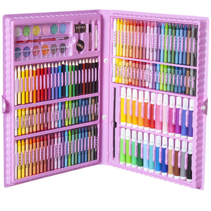 Painting kit in a case 168 pcs pink