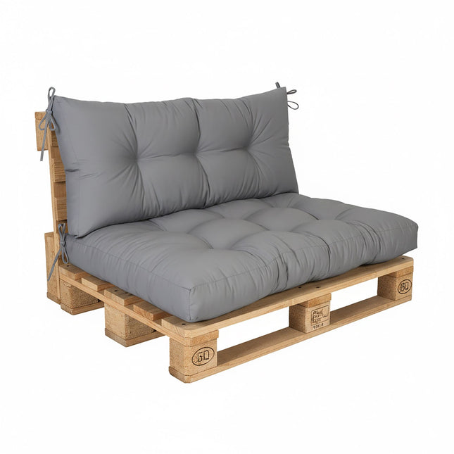 Pallet Cushion Set – Seat & Back, Outdoor Use