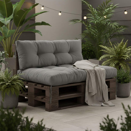 Pallet Cushion Set – Seat & Back, Outdoor Use
