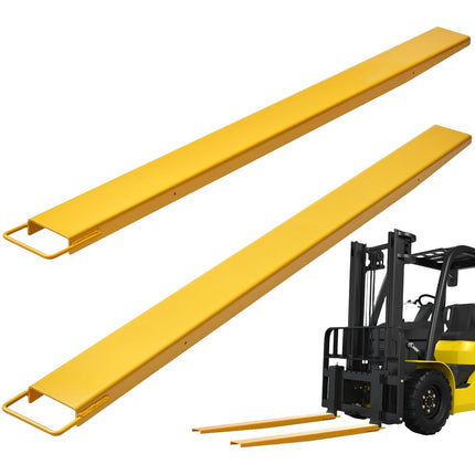 Pallet Fork Extensions, 84 In, 4000 lb, 1 Pair