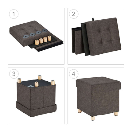 Pallet with storage space