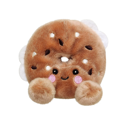 Palm Pals Plush Toy Bagel, 12 cm Soft Stuffed Animal