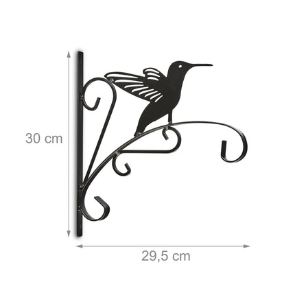 Pampel holder Set of 2 with bird