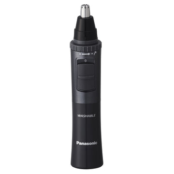 Panasonic Nose and Ear Trimmer with Hypoallergenic Blades, Washable, Grey/Silver