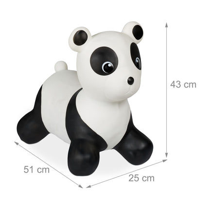 Panda jumping animal