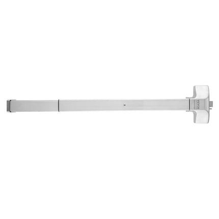 Panic Bar Exit Device, 304 Stainless, Lever, 3 Keys