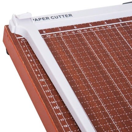 DIN A4 Paper Cutter - Metal, Brown, 48x26.5x5cm