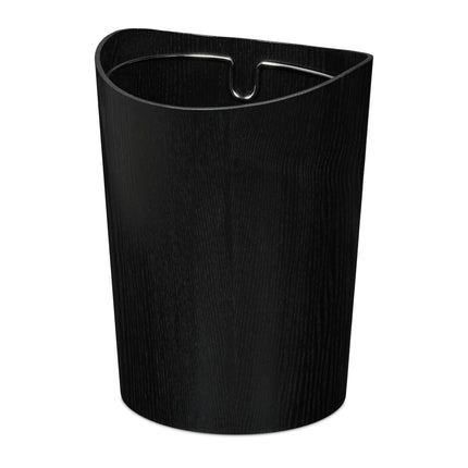 Paper basket in wood look 9 l
