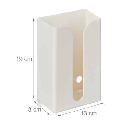 Paper dispenser for the wall in a set of 2