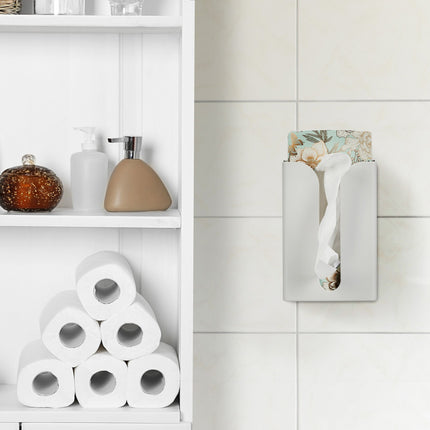 Paper dispenser for the wall in a set of 2