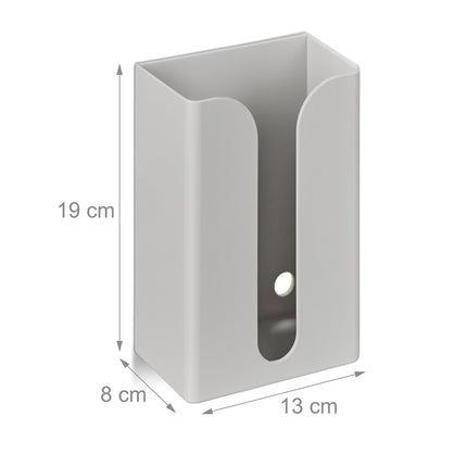 Paper dispenser for the wall in a set of 2