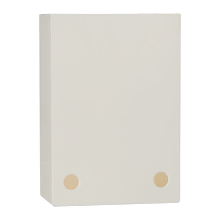 Paper dispenser for the wall in a set of 2