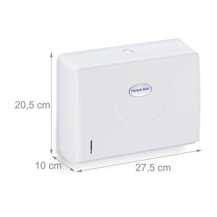 Paper towel dispenser wall
