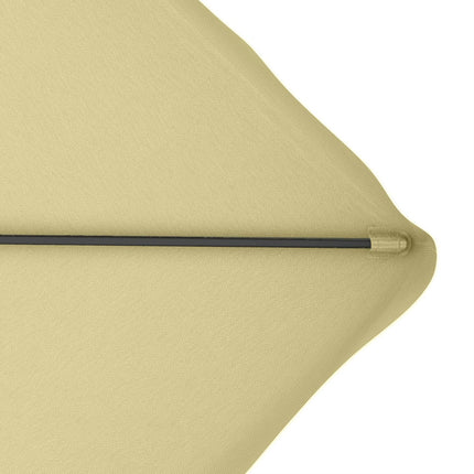 Cantilever Parasol 243x243cm with UV protection & Double roof