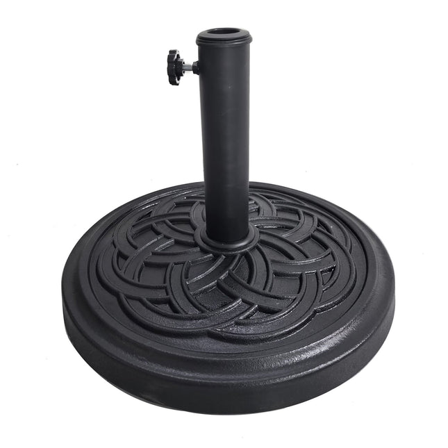 Parasol Base, 12 kg, Fits Multiple Pole Sizes