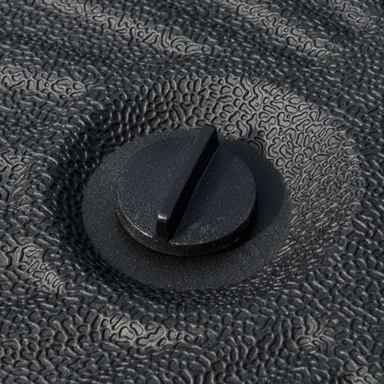 Parasol Base 22 Kg, Cement, Black - Fits Ø38/48 Mm