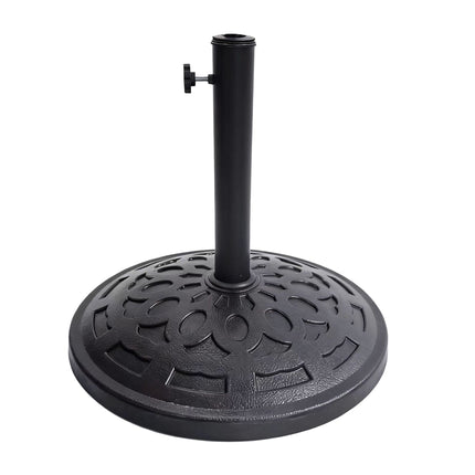 Parasol Base Stand, 14 kg, Fits Various Pole Sizes
