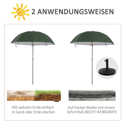 Fishing umbrella tent, 2.2M, side wall, UV sun protection