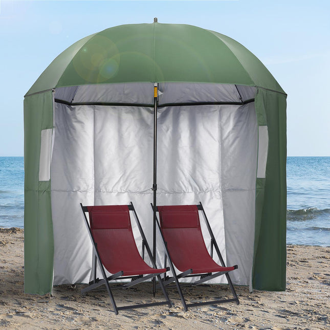 Fishing umbrella tent, 2.2M, side wall, UV sun protection
