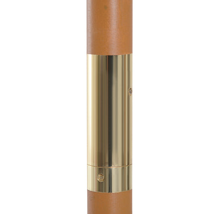 Garden parasol, 3-layer sun protection, bamboo, Ø2.5x2.3 M