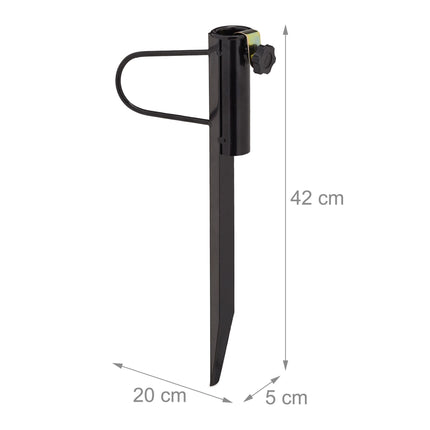 Parasol Ground Spike, Fits Poles Up to 32mm