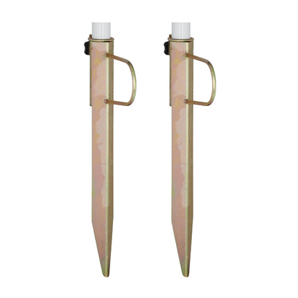 Parasol Ground Spikes, Set of 2, Fits 32 mm Poles