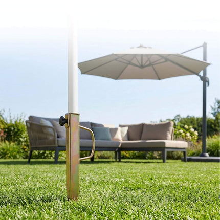 Parasol Ground Spikes, Set of 2, Fits 32 mm Poles