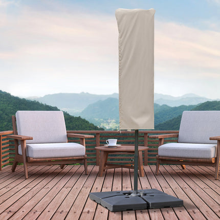 Parasol, weatherproof windproof, outdoor, 63x164 cm