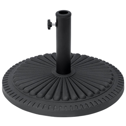 Parasol stand 14 kg cement base, fits 35-48 mm poles