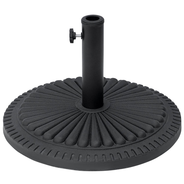 Parasol stand 14 kg cement base, fits 35-48 mm poles