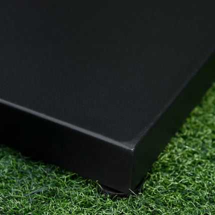 Parasol stand in black metal - Fits Ø35/38/48 mm umbrellas