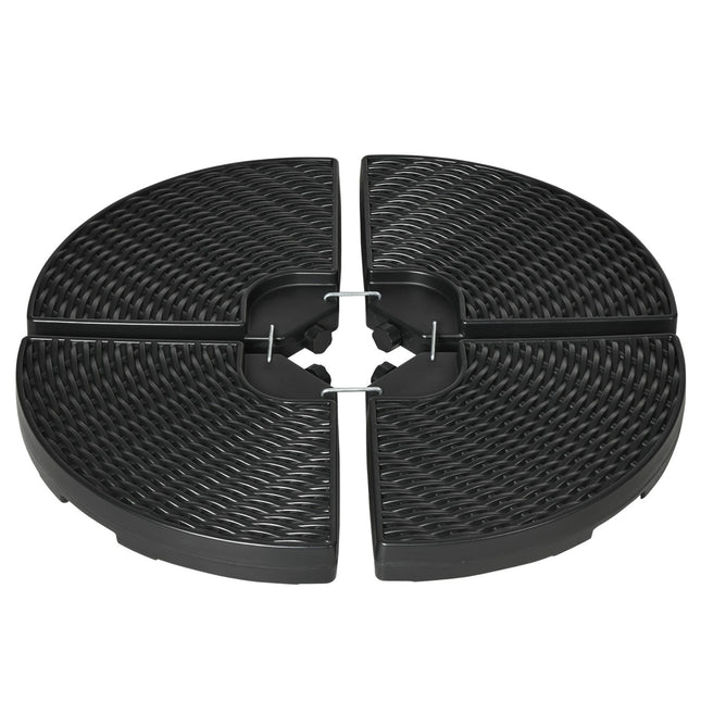 Weatherproof Cantilever Umbrella Base, HDPE, Up to 68 Kg