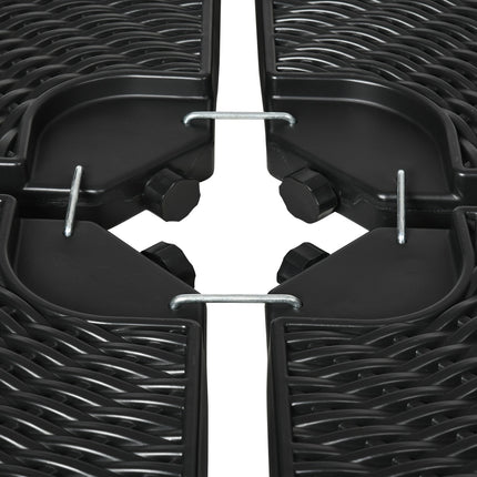 Weatherproof Cantilever Umbrella Base, HDPE, Up to 68 Kg