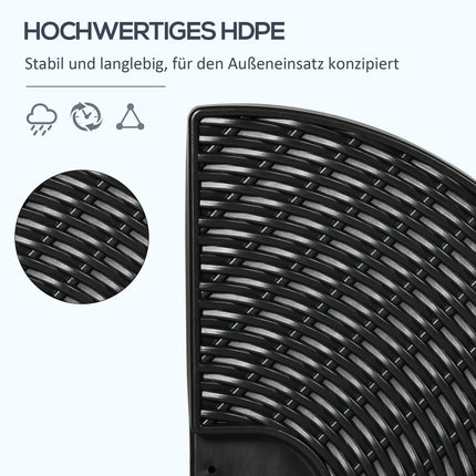 Weatherproof Cantilever Umbrella Base, HDPE, Up to 68 Kg