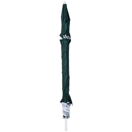 Beach umbrella & cover, windproof, dark green, 210cm