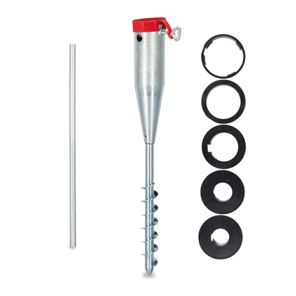 Parasol with ground sleeve 25 - 55 mm