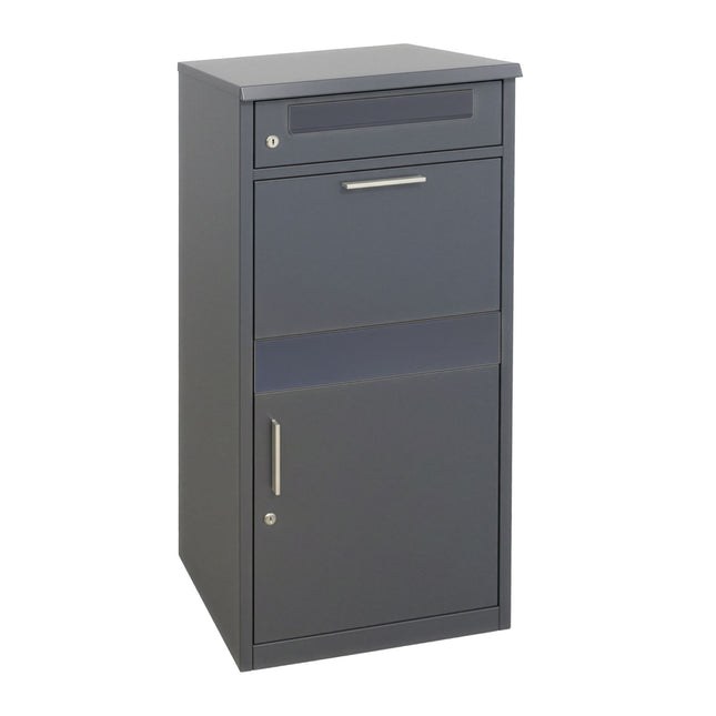 Parcel Letterbox with Secure Lockable Compartments