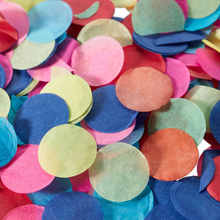 Party Poppers, 12 Pack, 40 cm, Colorful Confetti