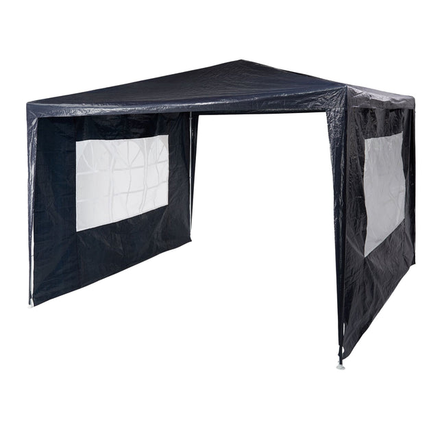 Party tent 3x3 m 2 walls