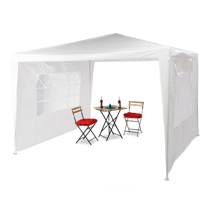Party tent 3x3 m 2 walls