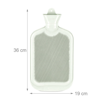 Pastel Green 2L Hot Water Bottle for Pain Relief