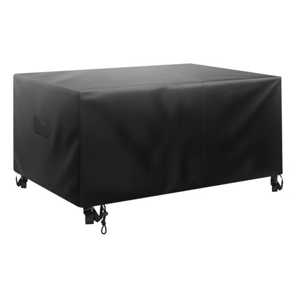 Patio Furniture Cover 420D Waterproof, 239x239x71 cm, Black