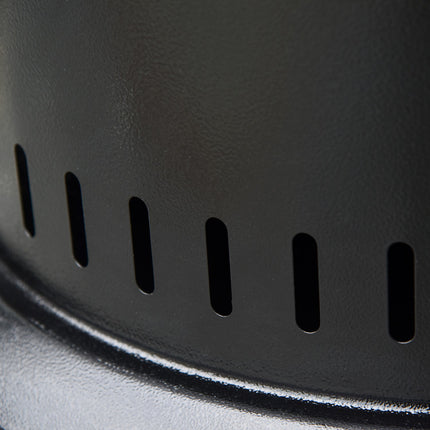 Patio heater, stainless steel, portable with safety switch